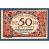 Nice 50 Centimes, Sup, 25.4.1917 Pirot 91.6 Billet de la chambre de Commerce