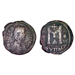 Follis Justinien 1er (538-555) SB 217 Antioche