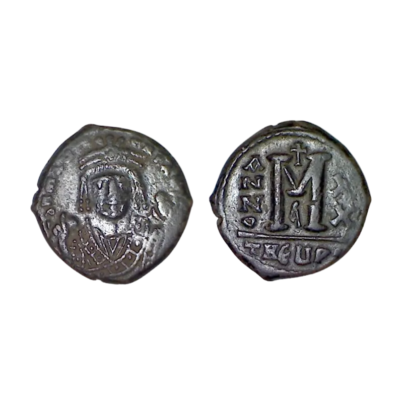 Follis Maurice Tibère (601-602), SB 533 atelier Antioche Follis Maurice Tibère (601-602), SB 533 atelier Antioche