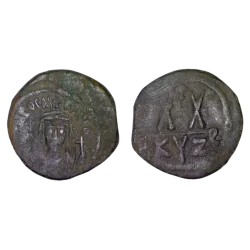 Demi Follis Phocas (602-610), SB 668 atelier Cyzique