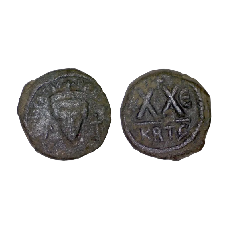 Demi Follis Phocas (606-607), SB 686 atelier Carthage Demi Follis Phocas (606-607), SB 686 atelier Carthage