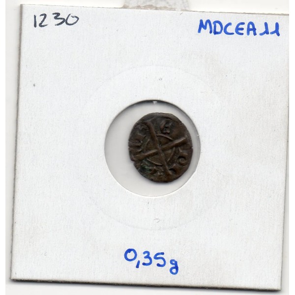 Provence, Archevêché d'Arles Anonyme (1290-1310) Obole