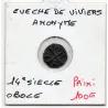 Languedoc, Eveché de Viviers anonyme (14ème siècle) Obole