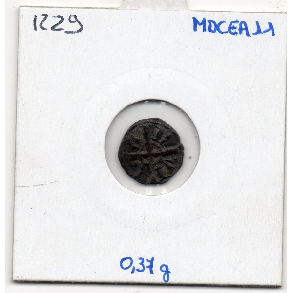 Languedoc, Eveché de Viviers anonyme (14ème siècle) Obole