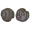 Follis Justinien 1er (527-565), SB 158 atelier Constantinople 1ere officine