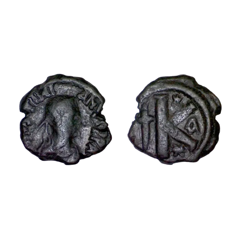 Demi Follis de Justinien 1er (538-565) SB 164 Constantinople