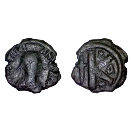 Demi Follis de Justinien 1er (538-565) SB 164 Constantinople