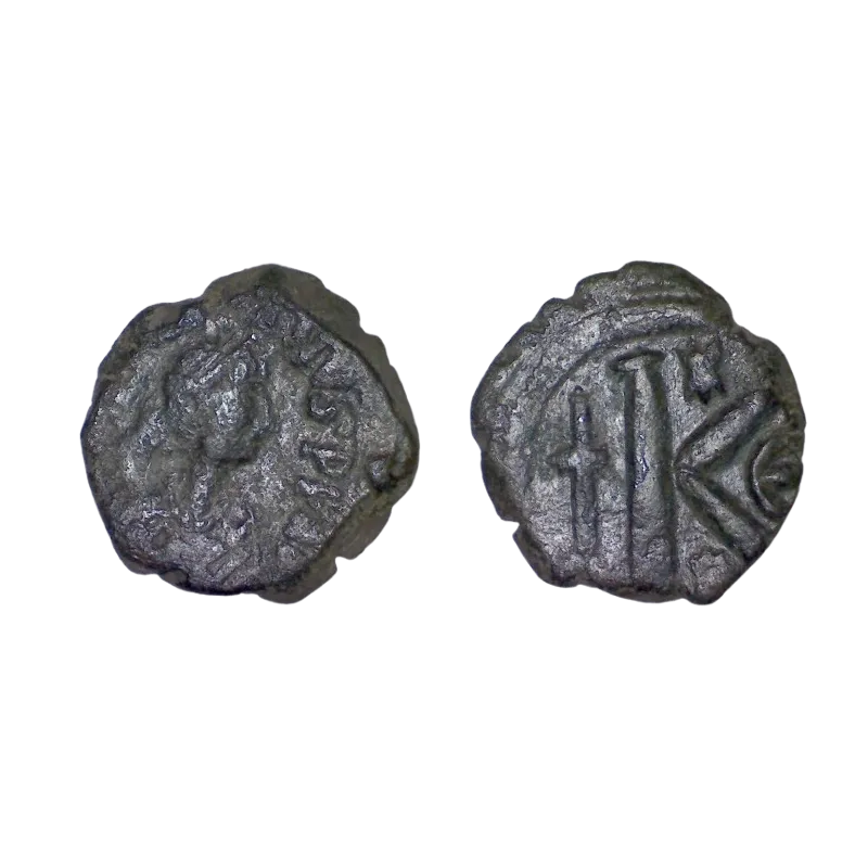 Demi Follis de Justinien 1er (538-565) SB 164 Constantinople