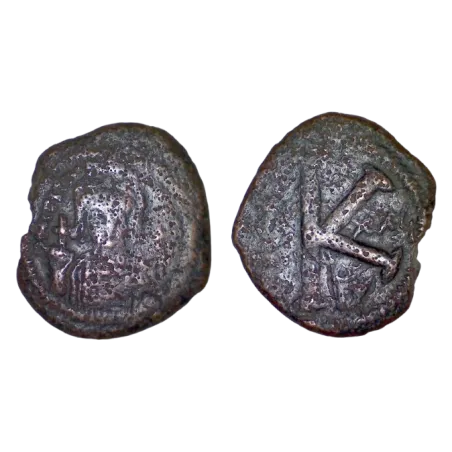 Demi Follis de Justinien 1er (550-551) SB 165 Constantinople