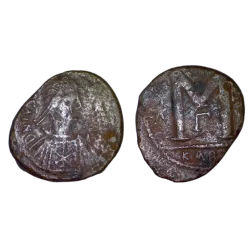Follis Justinien 1er (527-565), SB 259 atelier Carthage