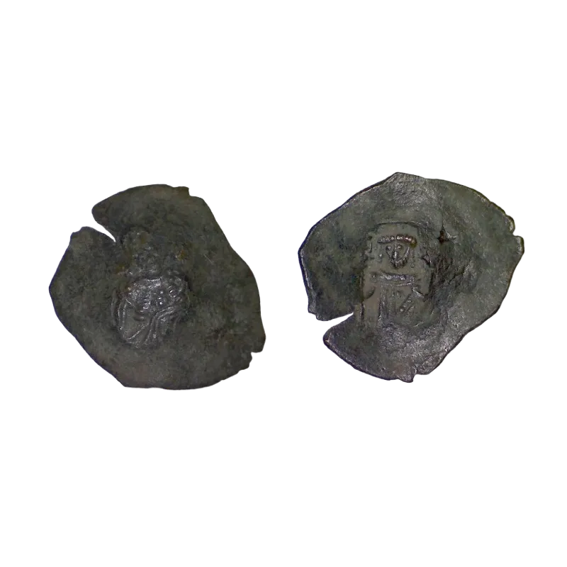 Trachy petit module type E des Croisés latins à Constantinople (1204-1261) SB 2048 Trachy petit module type E des Croisés latins à Constantinople (1204-1261) SB 2048