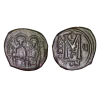 Follis Justin II et Sophie (570-571), SB 360 atelier Constantinople 3eme officine