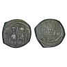 Follis Justin II et Sophie (571-572), SB 360 atelier Constantinople 4eme officine
