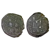 Follis Justin II et Sophie (577-578), SB 369 atelier Nicomedie 1ere officine