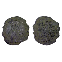 Follis Leon VI le Sage, (886-912), SB 1729 Constantinople