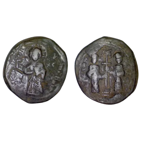 Follis Constantin X et Eudocia (1059-1067), SB 1853 Constantinople