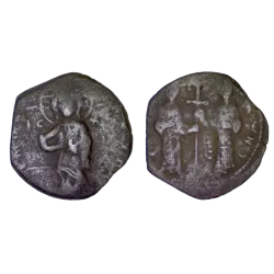 Follis Constantin X et Eudocia (1059-1067), SB 1853 Constantinople