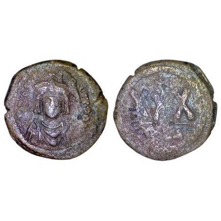 3/4 Follis Tibère II (578-582) SB 445 atelier Cyzique