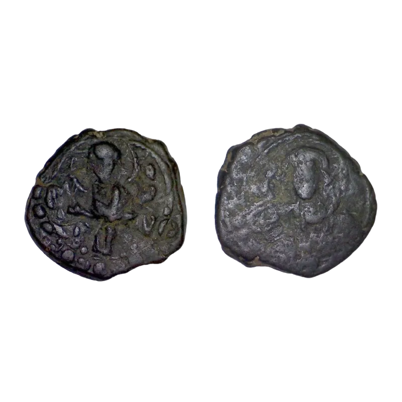 Follis classe K pour Alexis 1er comnène, annonyme (1081-1118), SB 1901 atelier Constantinople Follis classe K pour Alexis 1er comnène, annonyme (1081-1118), SB 1901 atelier Constantinople