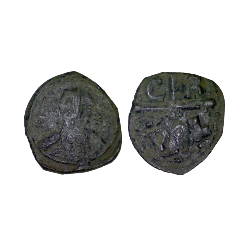 Follis Romain IV Diogène (1068-1071), SB 1866 atelier Constantinople Follis Romain IV Diogène (1068-1071), SB 1866 atelier Constantinople