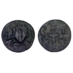 Demi Follis Constant II (641-668), SB 1060 atelier Carthage