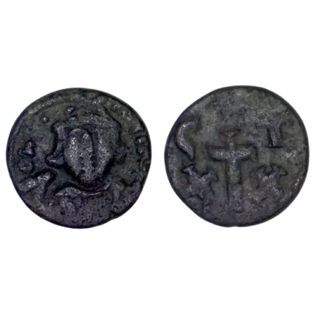 Demi Follis Constant II (641-668), SB 1060 atelier Carthage