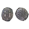 Follis Héraclius et Heraclius Constantine (630-631), SB 810 Constantinople 1ere officine