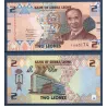 Sierra Leone P.35, neuf Billet de 2 leones 2022 Wallace-Johnson