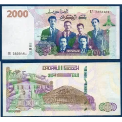 Algérie P.147, Spl, Billet de 2000 dinar 2020 dirigeants FLN