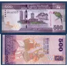 Sri Lanka P.126e, TTB, Billet de 500 Rupees 2017 peroquet emeraude