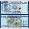 Guinée P.50c, Spl, Billet de 20000 Francs 2020 Electricité