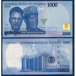 Nigeria P.49c, Spl Billetde 1000 Naira 2024 Mai-Bornu et Isong