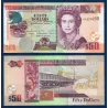 Belize P.70g, TTB Billet de 50 dollars 2021 ponts