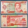 Belize P.67h, TTB Billet de 5 dollars 2020 Tombe Thomas Potts