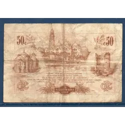 Périgueux 50 centimes, TB, 5.11.1917 Pirot 98.23 Billet de la chambre de commerce