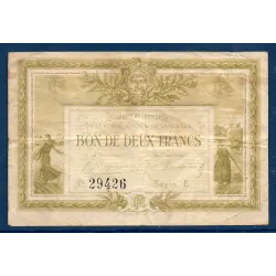 La Roche-sur-Yon 2 francs, TB,1915 Pirot 65.21 Billet de la chambre de commerce