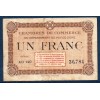 Puy-de-Dôme 1 franc, TB, ND Pirot 103.21 Billet de la chambre de commerce