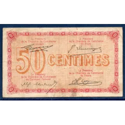 Puy-de-Dôme 50 centimes, TB, ND Pirot 103.23 Billet de la chambre de commerce