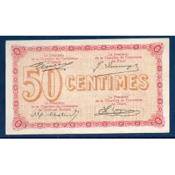 Puy-de-Dôme 50 centimes, TTB, ND Pirot 103.23 Billet de la chambre de commerce
