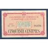 Puy-de-Dôme 50 centimes, TTB, ND Pirot 103.19 Billet de la chambre de commerce