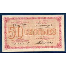 Puy-de-Dôme 50 centimes, Sup, ND Pirot 103.18 Billet de la chambre de commerce