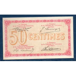 Puy-de-Dôme 50 centimes, Sup+, ND Pirot 103.3 Billet de la chambre de commerce