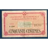 Puy-de-Dôme 50 centimes, TB, ND Pirot 103.1 Billet de la chambre de commerce