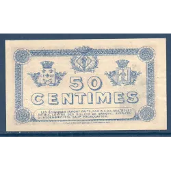 Perpignan 50 centimes, Spl, 11.11.1915 Pirot 100.9 Billet de la chambre de commerce