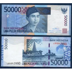 Indonésie P.145b, TTB Billet de 50000 Rupiah 2006 Gusti Ngurah Rai