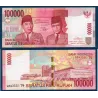 Indonésie P.146c, Spl Billet de 100000 Rupiah 2006 Soekarno Hatta