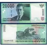 Indonésie P.144c, TTB Billet de 20000 Rupiah 2006 Oto Iskandar di Nata