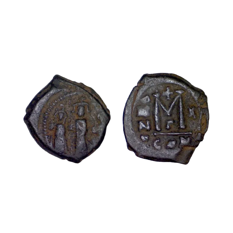 Follis Héraclius (619-620) SB 807 atelier Constantinople Follis Héraclius (619-620) SB 807 atelier Constantinople