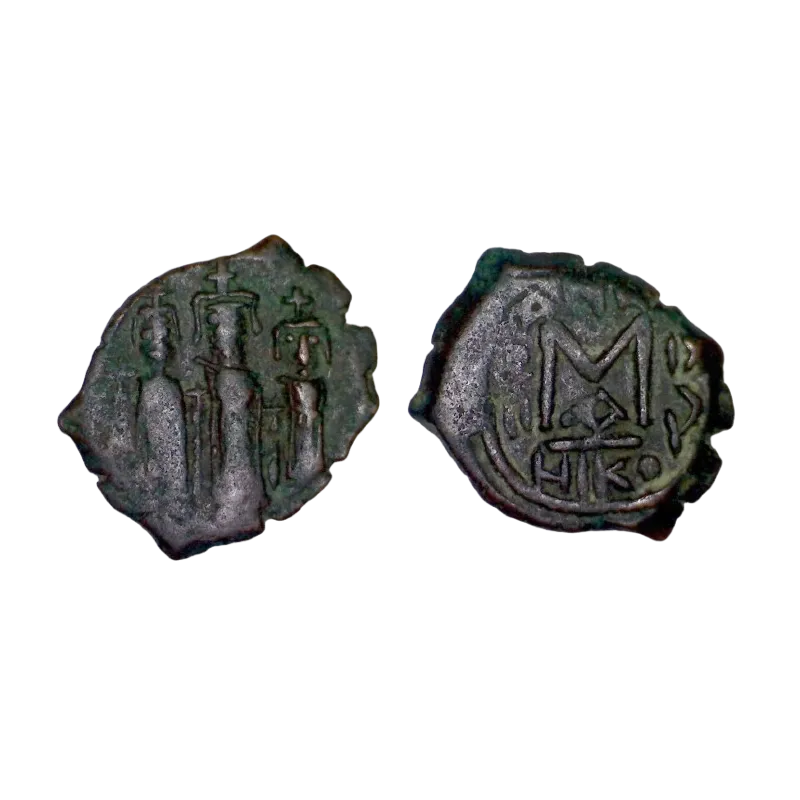 Follis Héraclius (624-626) SB 836 atelier Nicomedie Follis Héraclius (624-626) SB 836 atelier Nicomedie