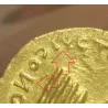 Solidus Héraclius (610-641), SB 738 Constantinople 5eme officine